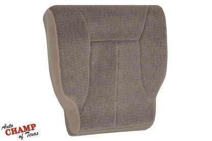 1998-2002 Dodge Ram 1500 SLT Laramie Driver Side Bottom Cloth Seat Cover Tan