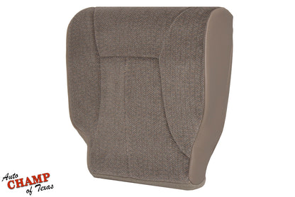1998-2002 Dodge Ram 1500 SLT Laramie Driver Side Bottom Cloth Seat Cover Tan