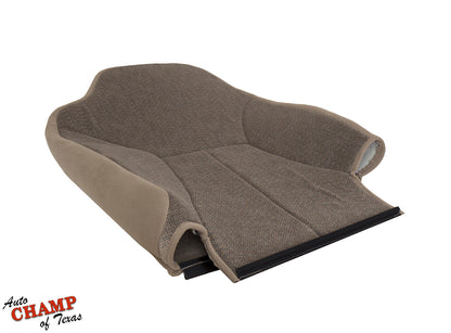 1998-2002 Dodge Ram 1500 SLT Laramie Driver Side Lean Back Cloth Seat Cover Camel Tan