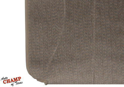 1998-2002 Dodge Ram 1500 SLT Laramie Driver Side Lean Back Cloth Seat Cover Camel Tan
