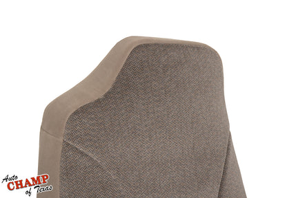 1998-2002 Dodge Ram 1500 SLT Laramie Driver Side Lean Back Cloth Seat Cover Camel Tan