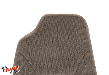 1998-2002 Dodge Ram 1500 SLT Laramie Driver Side Lean Back Cloth Seat Cover Camel Tan