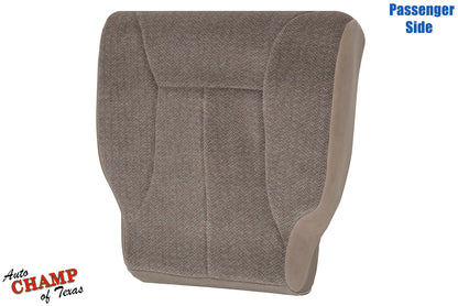 1998-2002 Dodge Ram 1500 SLT Laramie Passenger Side Bottom Cloth Seat Cover Tan