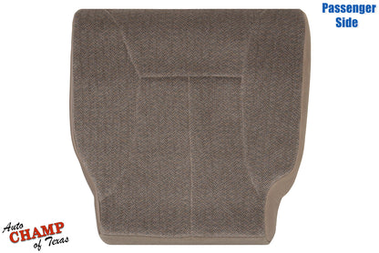 1998-2002 Dodge Ram 1500 SLT Laramie Passenger Side Bottom Cloth Seat Cover Tan
