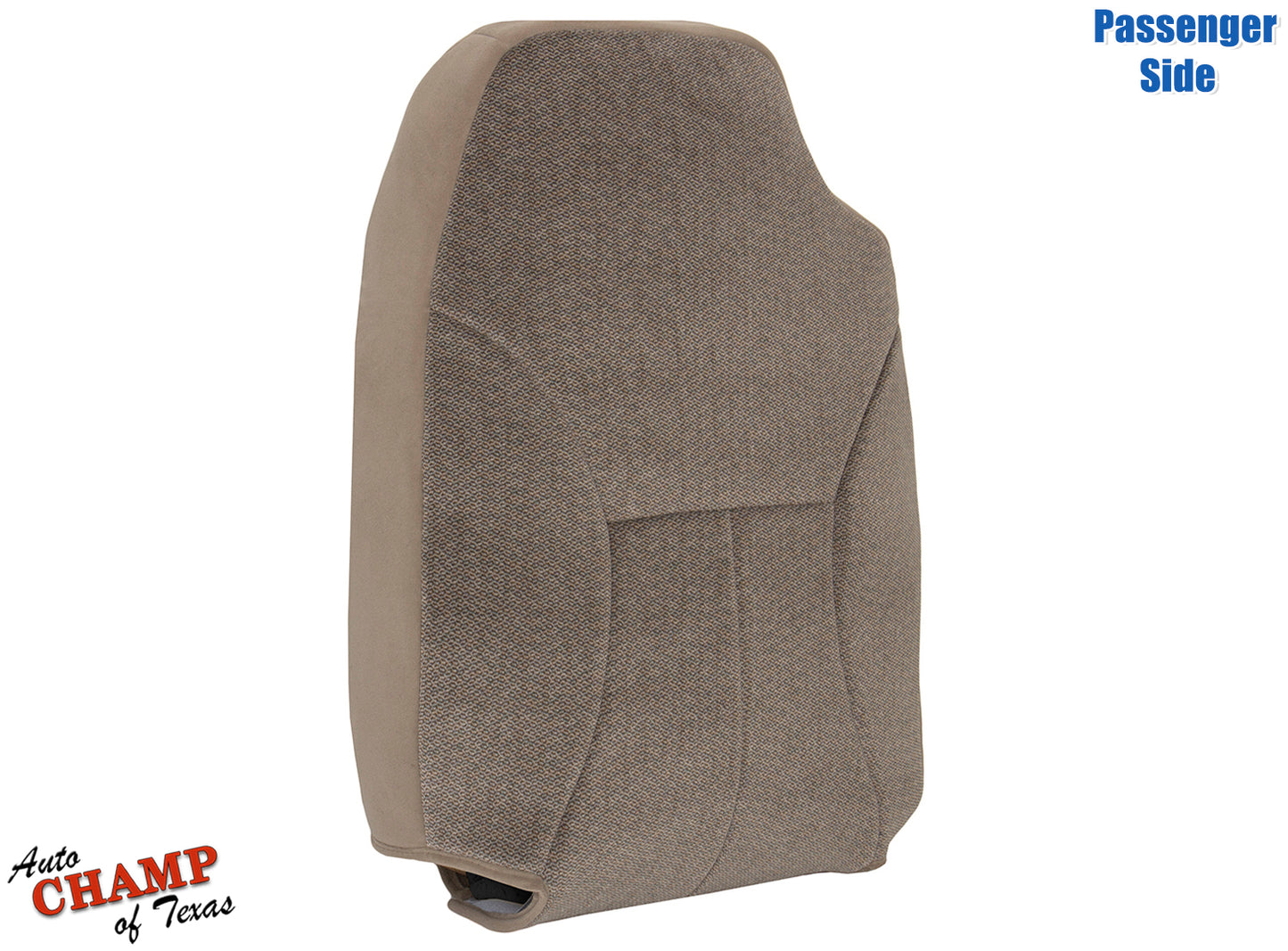1998-2001 Dodge Ram 1500 SLT Laramie Passenger Side Lean Back Cloth Seat Cover Camel Tan