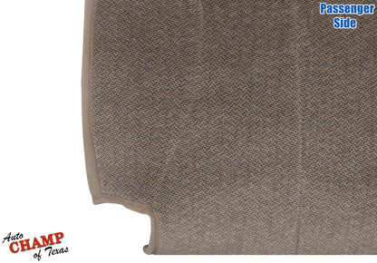 1998-2001 Dodge Ram 1500 SLT Laramie Passenger Side Lean Back Cloth Seat Cover Camel Tan