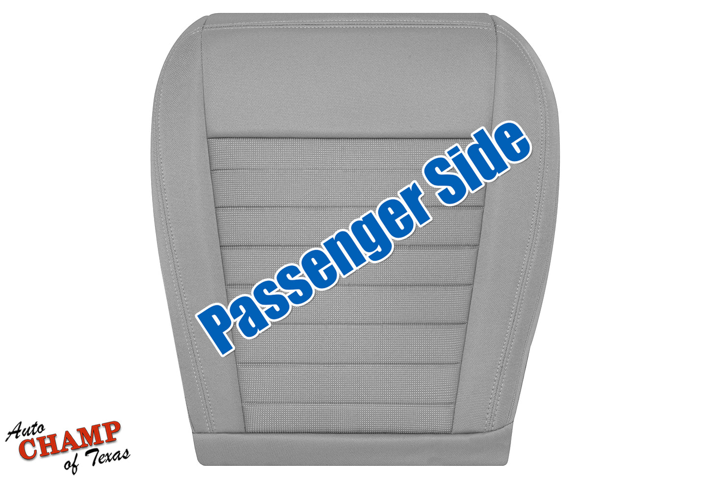 2019-2023 Ford Ranger Passenger Side Bottom Cloth Seat Cover Gray