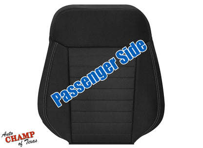 2019-2023 Ford Ranger Passenger Side Lean Back Cloth Seat Cover Black