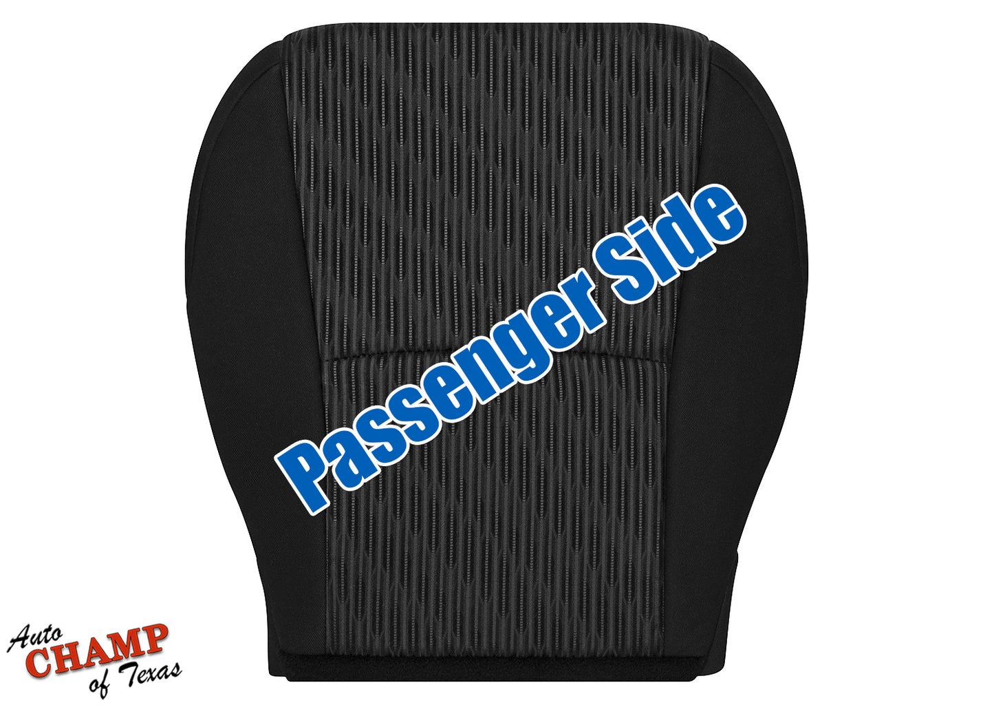 2020-2024 Toyota 4Runner Passenger Side Bottom Seat Cover Cloth Black