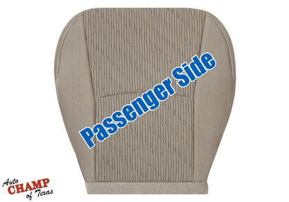 2020-2024 Toyota 4Runner Passenger Side Bottom Seat Cover Cloth Tan