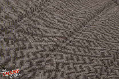 ford explorer tan cloth seat cover closeup pattern 2002 2005