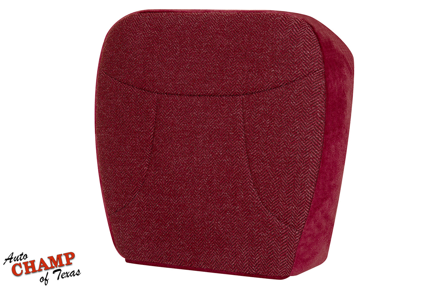 1992–1993 Ford Bronco XLT Driver Bottom Cloth Seat Cover Scarlet Red
