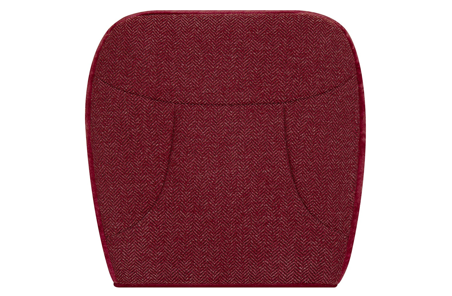 1992–1993 Ford Bronco XLT Driver Bottom Cloth Seat Cover Scarlet Red