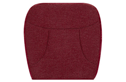 1992–1993 Ford Bronco XLT Driver Bottom Cloth Seat Cover Scarlet Red