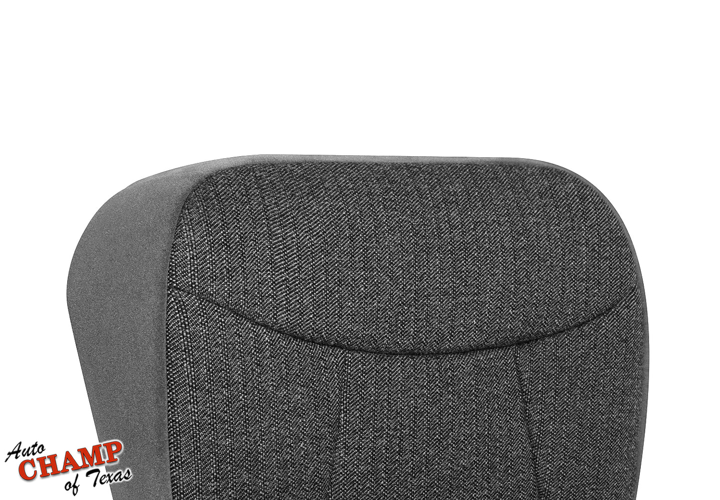 1992-1993 Ford Bronco XLT Driver Side Bottom Cloth Seat Cover Granite Gray