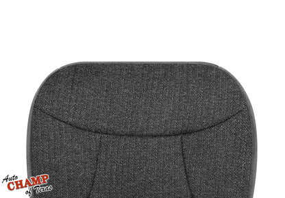 1992-1993 Ford Bronco XLT Driver Side Bottom Cloth Seat Cover Granite Gray