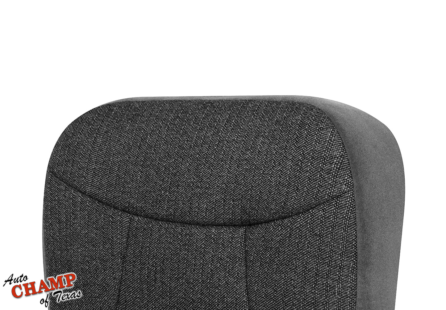 1992-1993 Ford Bronco XLT Driver Side Bottom Cloth Seat Cover Granite Gray