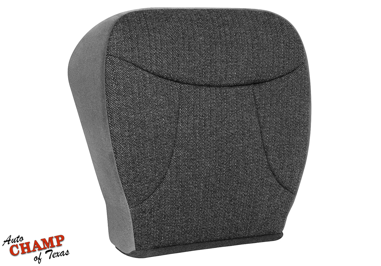 1992-1993 Ford Bronco XLT Driver Side Bottom Cloth Seat Cover Granite Gray