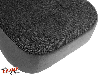 1992-1993 Ford Bronco XLT Driver Side Bottom Cloth Seat Cover Granite Gray