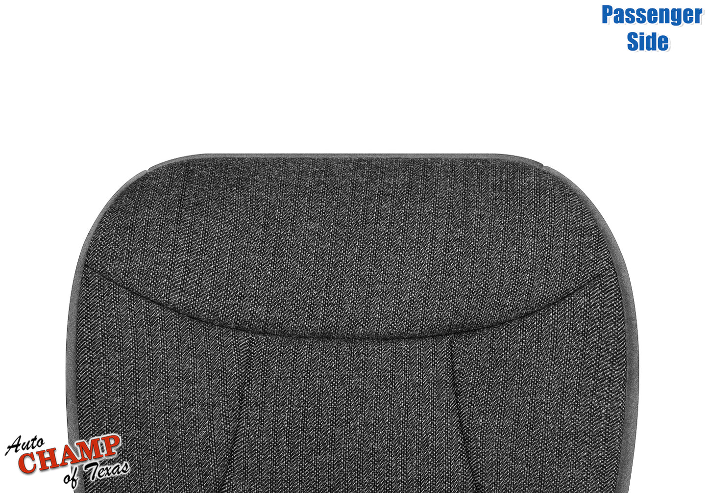 1992-1993 Ford Bronco XLT Passenger Side Bottom Cloth Seat Cover Granite Gray