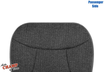 1992-1993 Ford Bronco XLT Passenger Side Bottom Cloth Seat Cover Granite Gray