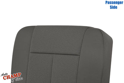 2009 2010 ford f150 stx xl driver side cloth seat cover medium stone gray