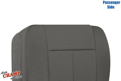 ford f150 stx xl bottom seat upholstery 2009 2010 medium stone gray