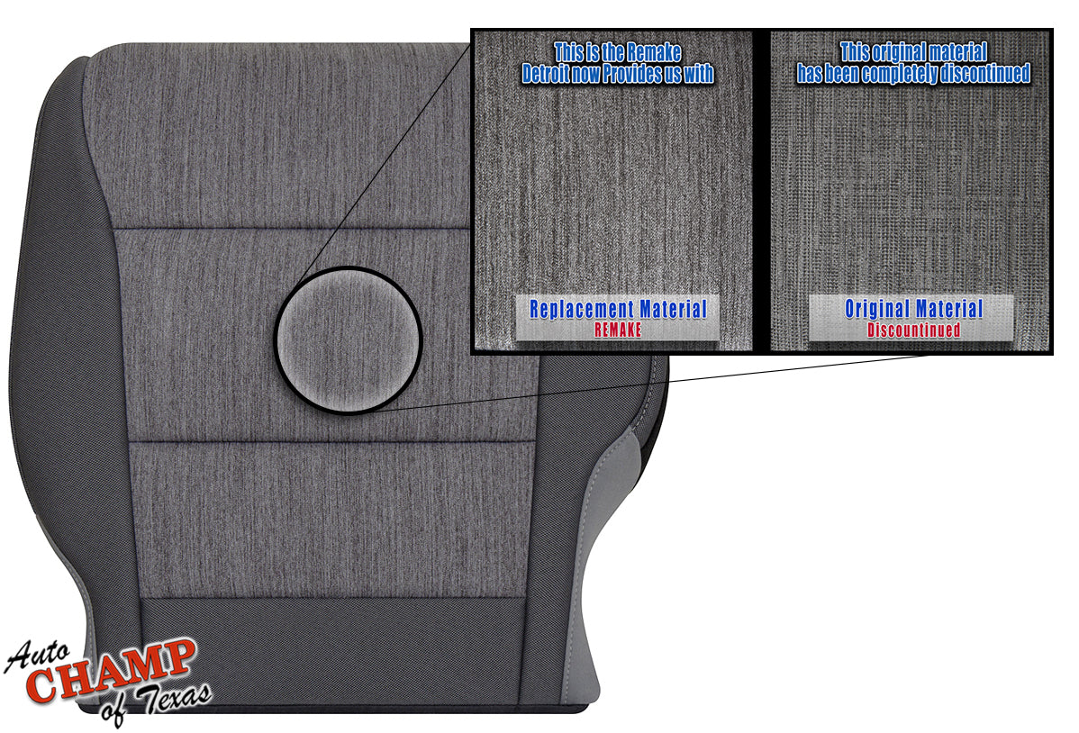 2021 2025 ford f150 xl seat cover material comparison remake vs original passenger side