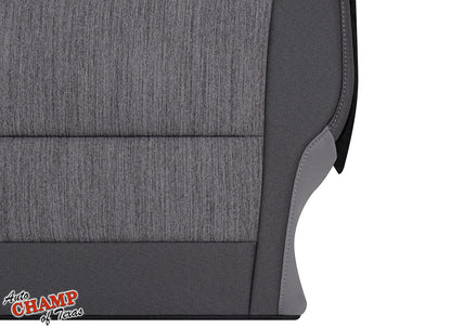 2021 2025 ford f150 xl base seat cover close up passenger side stitching and material detail auto champ of texas