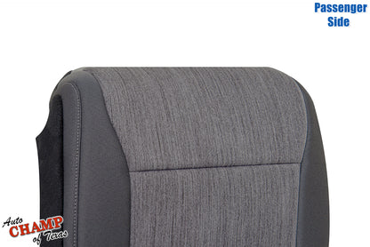 2021 2025 ford f150 xl base passenger seat back cover gray cloth oem replacement