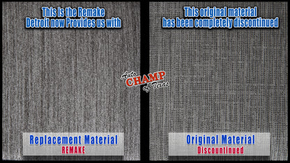 2021 2025 ford f150 xl base seat cloth material comparison remake vs original discontinued
