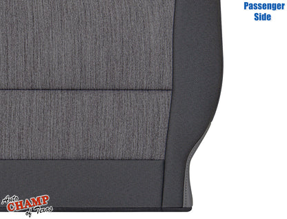 2021 2025 ford f150 xl base passenger seat cover side view gray cloth oem upgrade