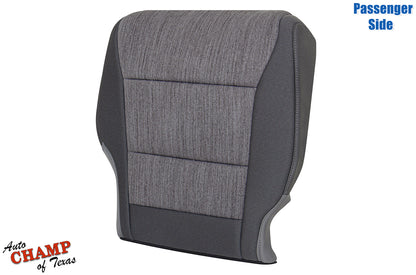 2021 2025 ford f150 xl base passenger side seat cover full view gray cloth durable oem