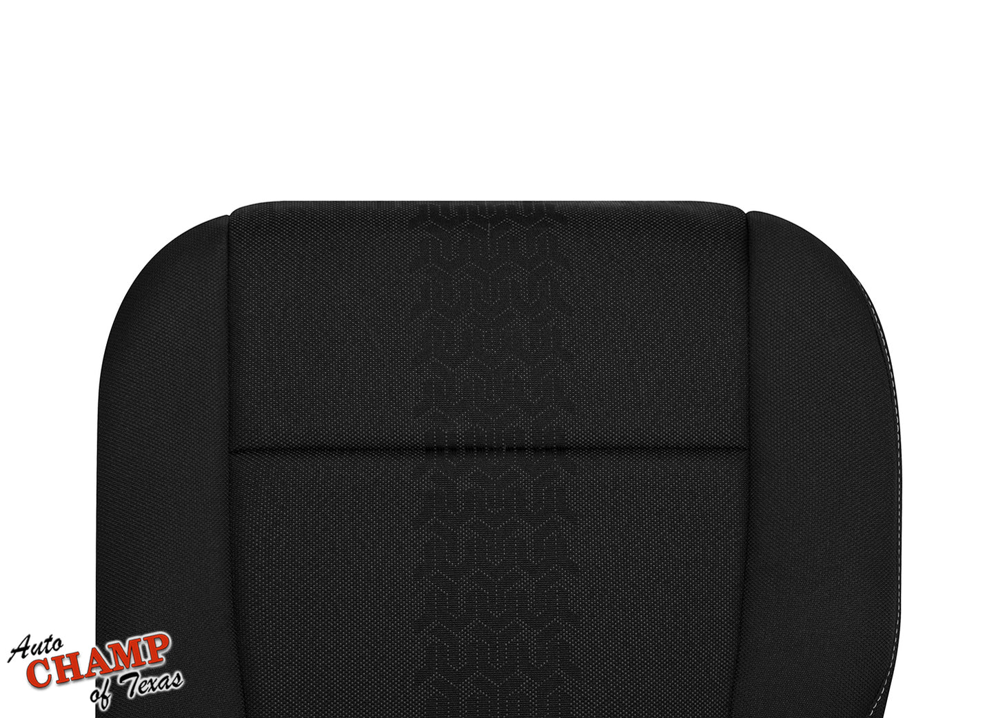 2015-2020 Ford F-150 XLT Sport Driver Side Bottom Cloth Seat Cover Black