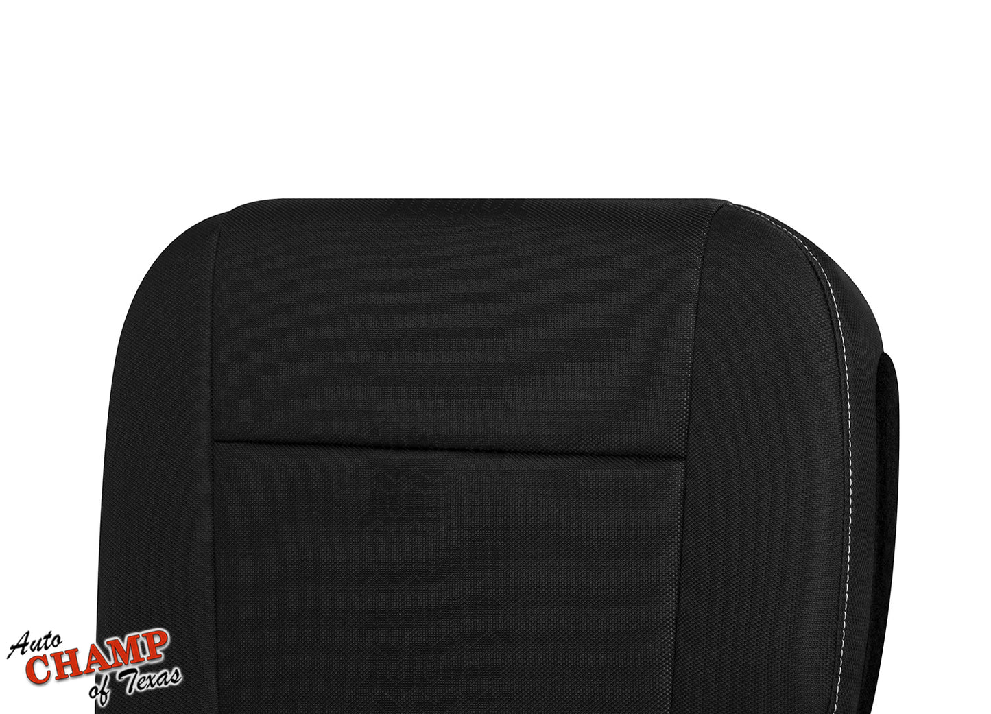 2015-2020 Ford F-150 XLT Sport Driver Side Bottom Cloth Seat Cover Black