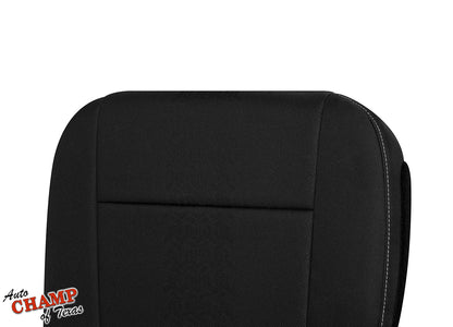 2015-2020 Ford F-150 XLT Sport Driver Side Bottom Cloth Seat Cover Black