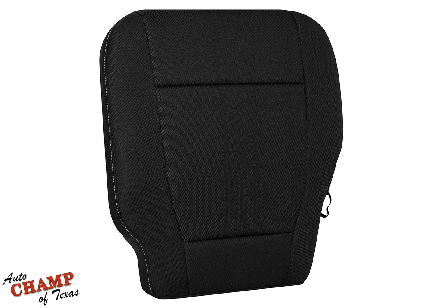 2015-2020 Ford F-150 XLT Sport Driver Side Bottom Cloth Seat Cover Black