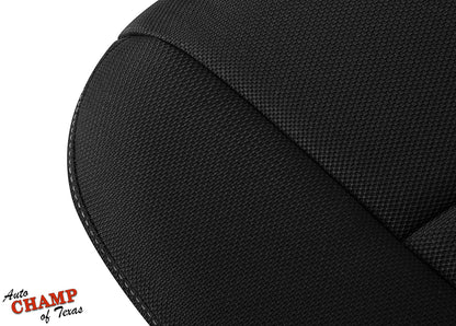 2015-2020 Ford F-150 XLT Sport Driver Side Bottom Cloth Seat Cover Black