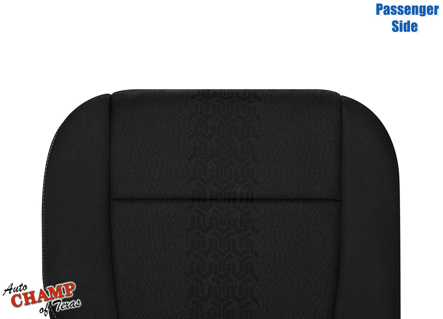2015-2020 Ford F-150 XLT Sport Passenger Side Bottom Cloth Seat Cover Black