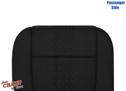 2015-2020 Ford F-150 XLT Sport Passenger Side Bottom Cloth Seat Cover Black