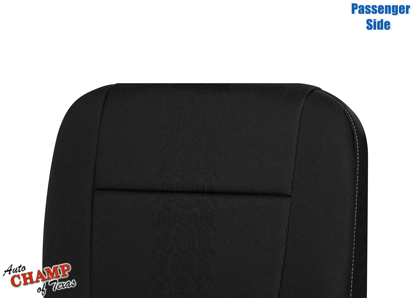 2015-2020 Ford F-150 XLT Sport Passenger Side Bottom Cloth Seat Cover Black
