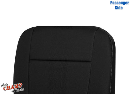 2015-2020 Ford F-150 XLT Sport Passenger Side Bottom Cloth Seat Cover Black