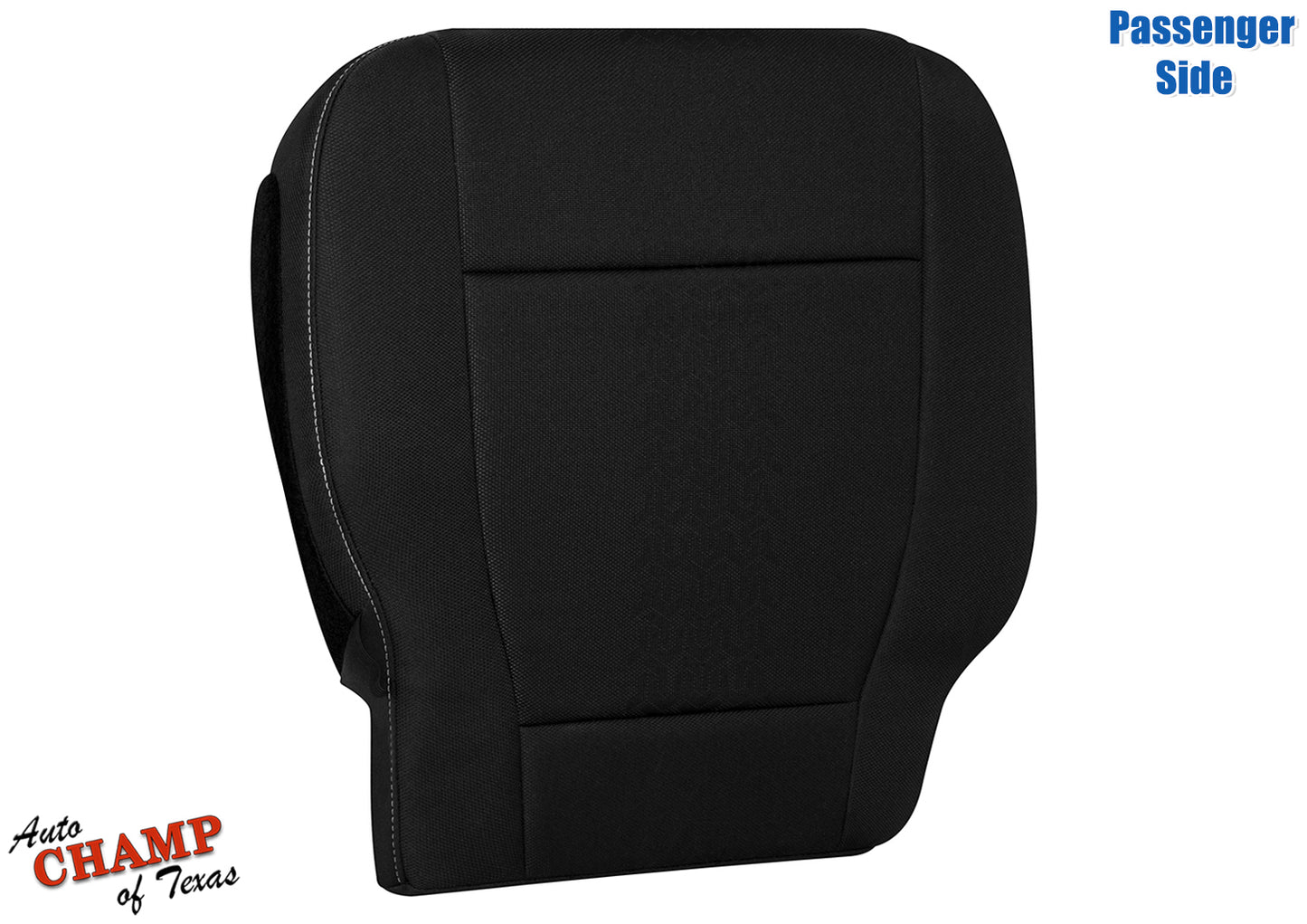 2015-2020 Ford F-150 XLT Sport Passenger Side Bottom Cloth Seat Cover Black