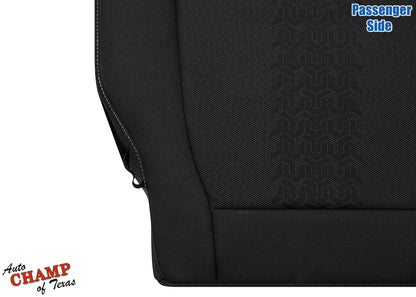 2015-2020 Ford F-150 XLT Sport Passenger Side Bottom Cloth Seat Cover Black