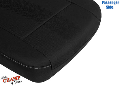 2015-2020 Ford F-150 XLT Sport Passenger Side Bottom Cloth Seat Cover Black