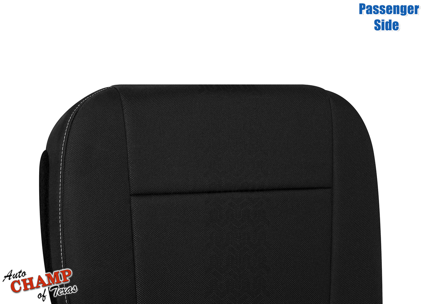 2015-2020 Ford F-150 XLT Sport Passenger Side Bottom Cloth Seat Cover Black