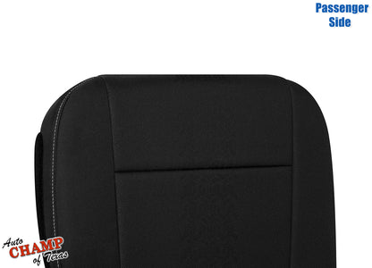 2015-2020 Ford F-150 XLT Sport Passenger Side Bottom Cloth Seat Cover Black