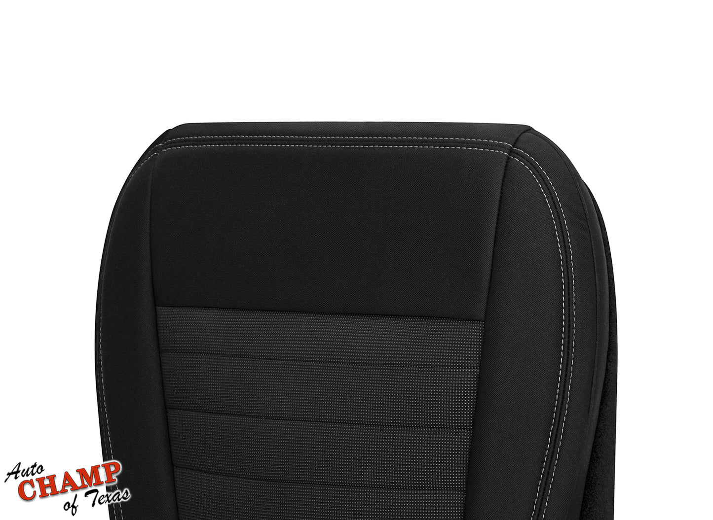 2019-2023 Ford Ranger Driver Side Bottom Cloth Seat Cover Black