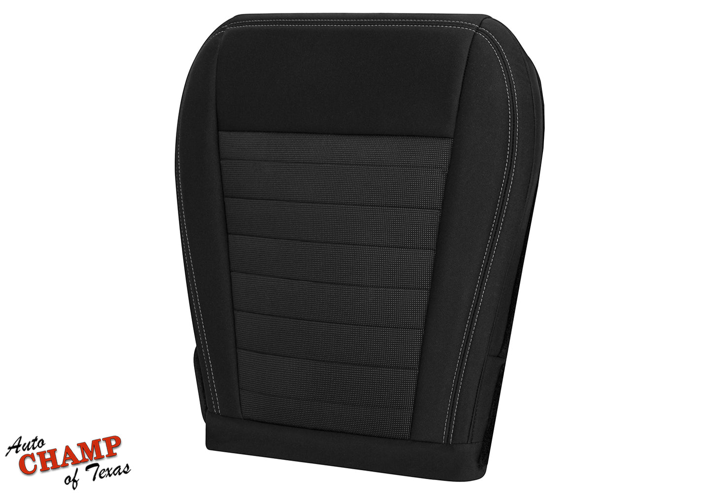 2019-2023 Ford Ranger Driver Side Bottom Cloth Seat Cover Black