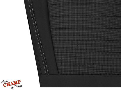 2019-2023 Ford Ranger Driver Side Bottom Cloth Seat Cover Black